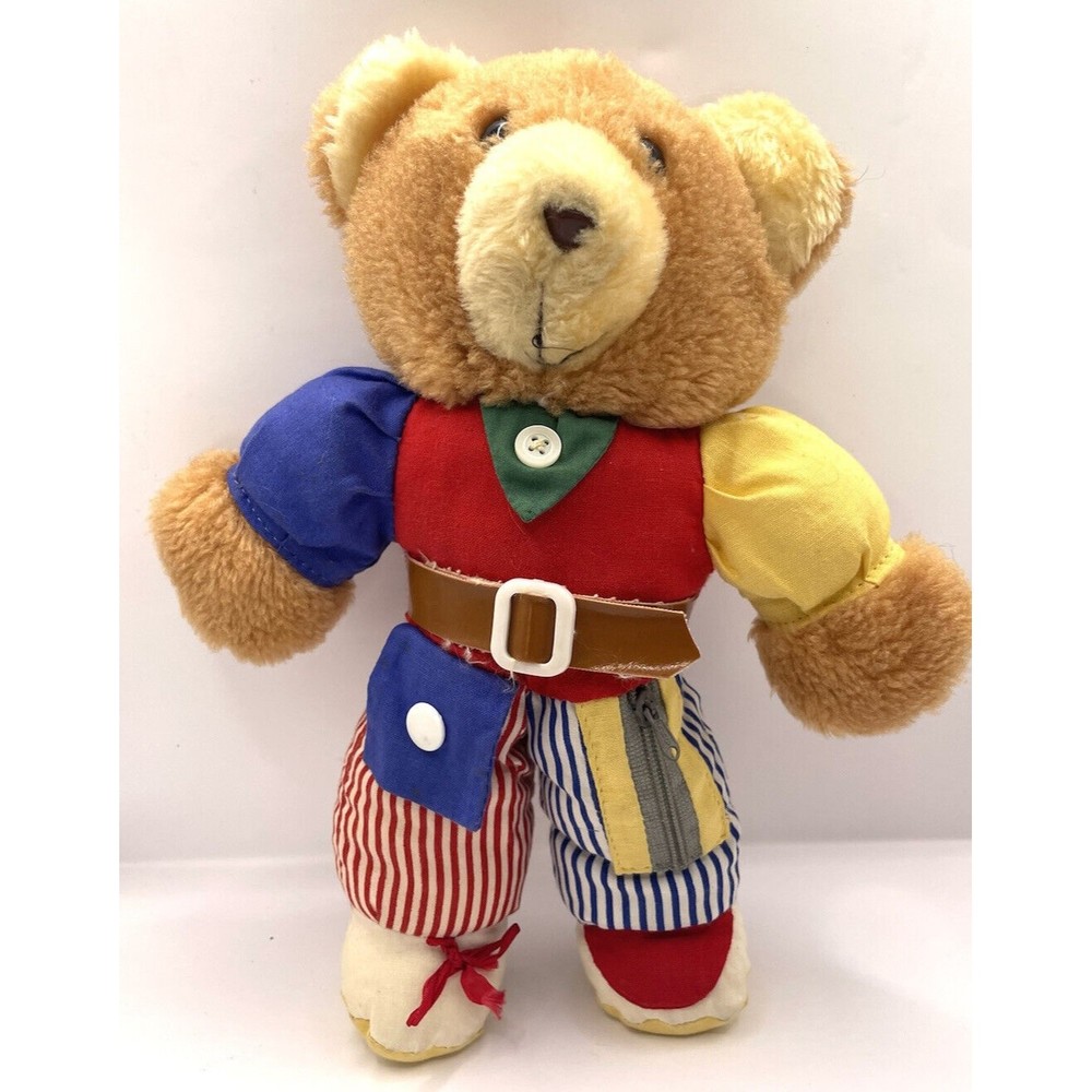 Dream Products Plush Bear Stuffed Dress Me 12" Tall Doll Toy  P9